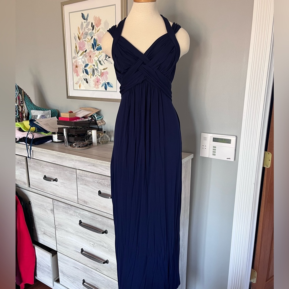 Maternity maxi dress